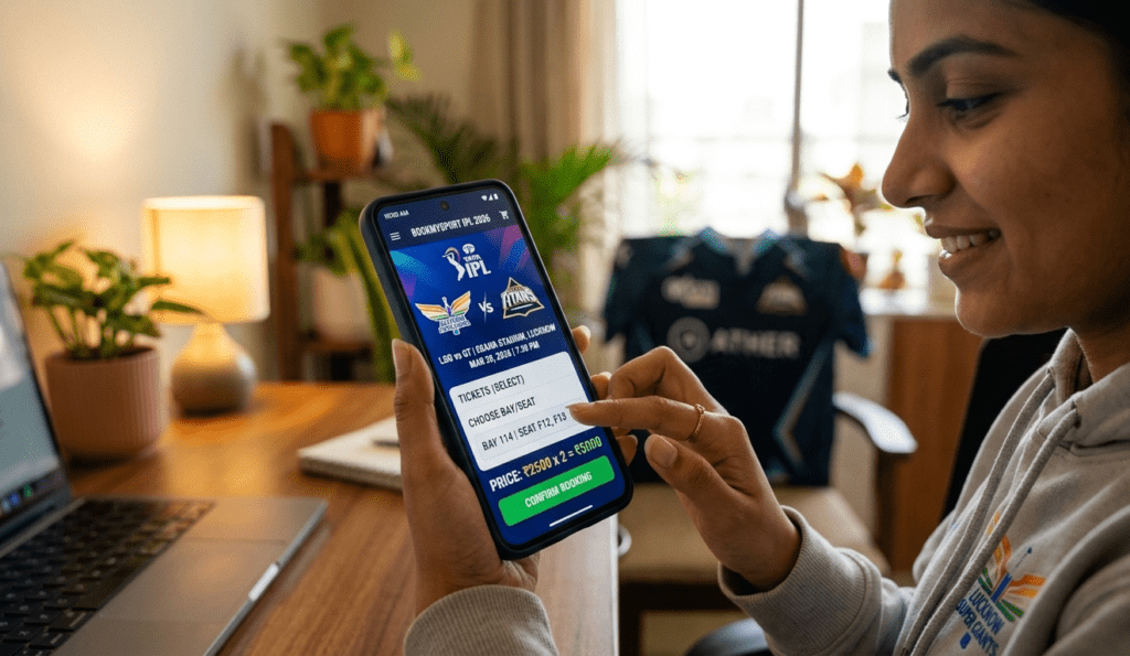 IPL 2026 Phase 1 Ticket Booking Lucknow: कैसे बुक करें टिकट? पूरी गाइड