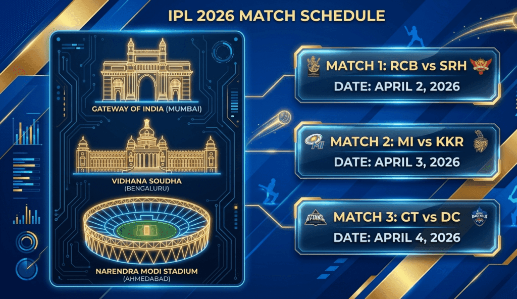 IPL 2026 Schedule