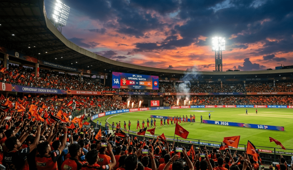 RCB vs SRH Opening Match Playing 11 2026