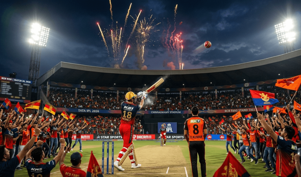 RCB vs SRH Opening Match Playing 11 2026: कौन उतारेगा सबसे खतरनाक टीम?