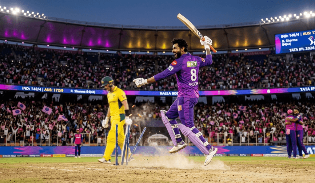 Ravindra Jadeja RR Debut